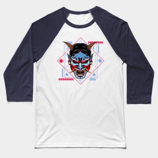 hanya mask japan mecha Baseball T-Shirt